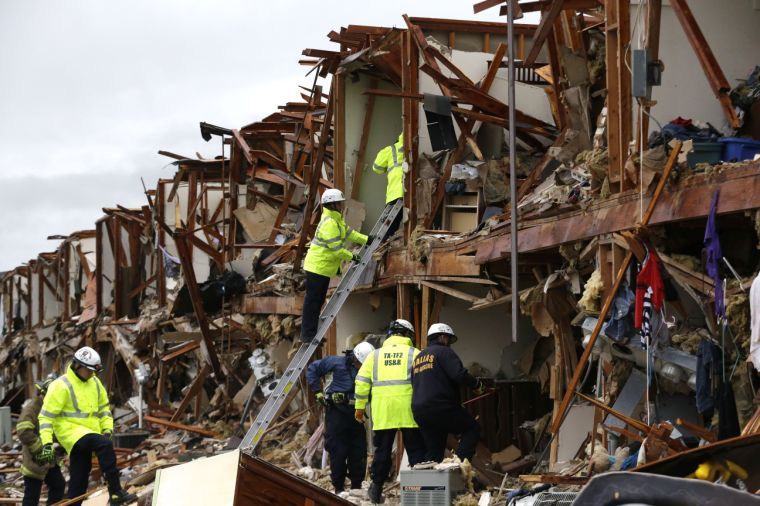 APTOPIX Plant Explosion Texas